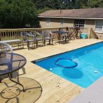 swimming pool deck