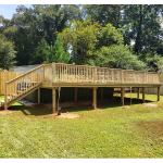 new pool deck build